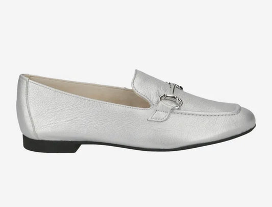 Paul Green silver loafers