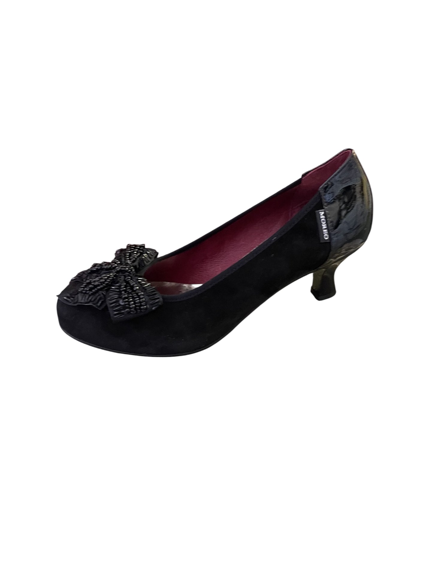 Marco Moreo black suede shoes