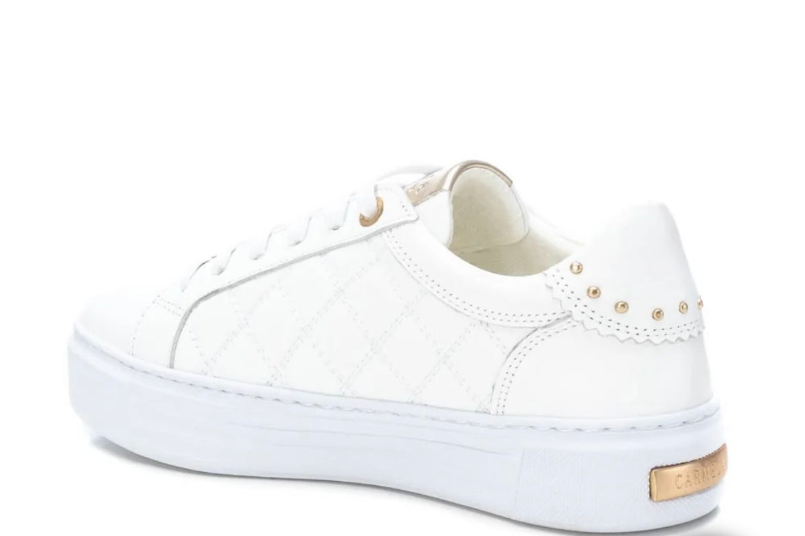 Carmela white leather sneakers