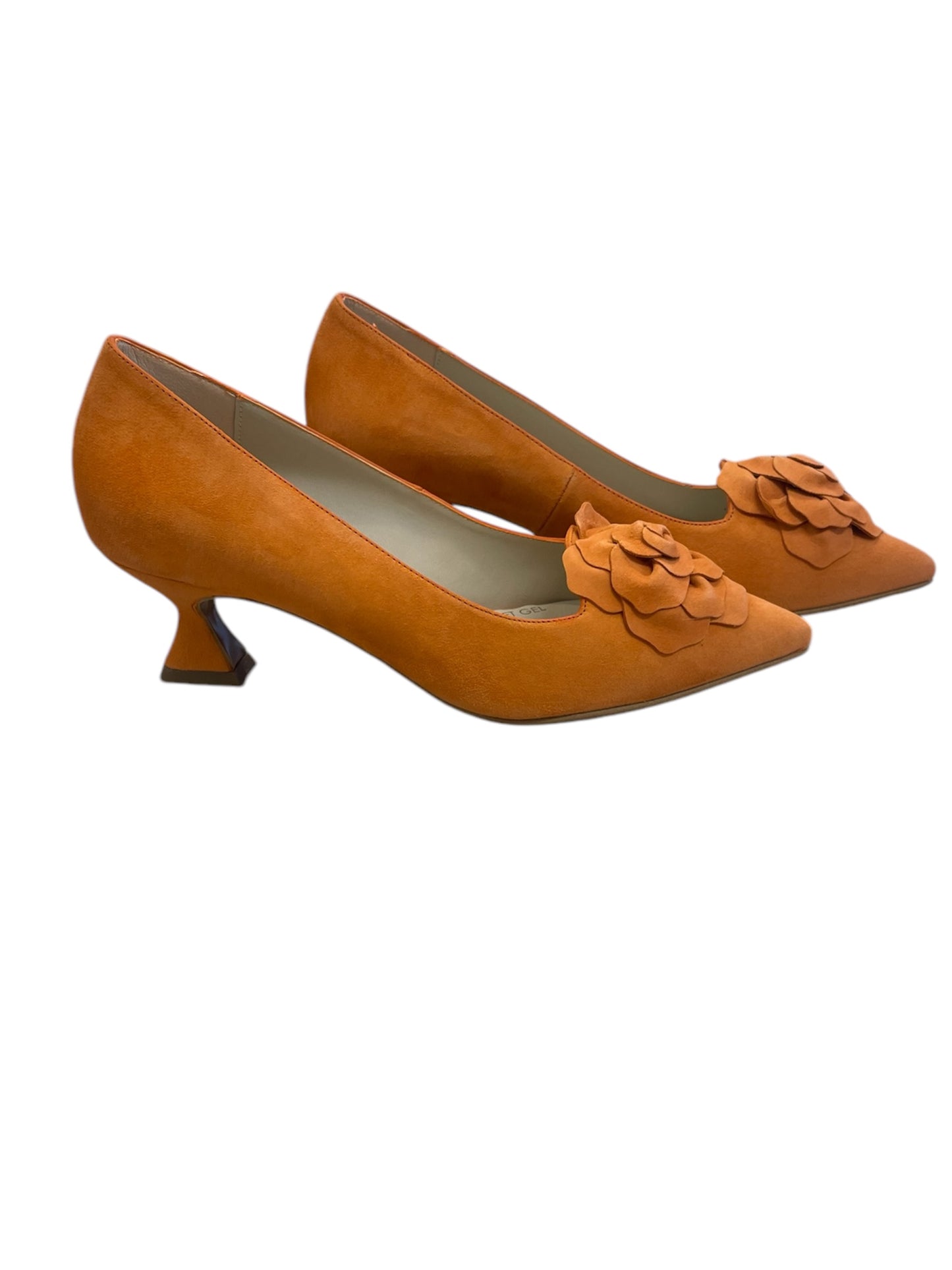 Marian orange suede shoes