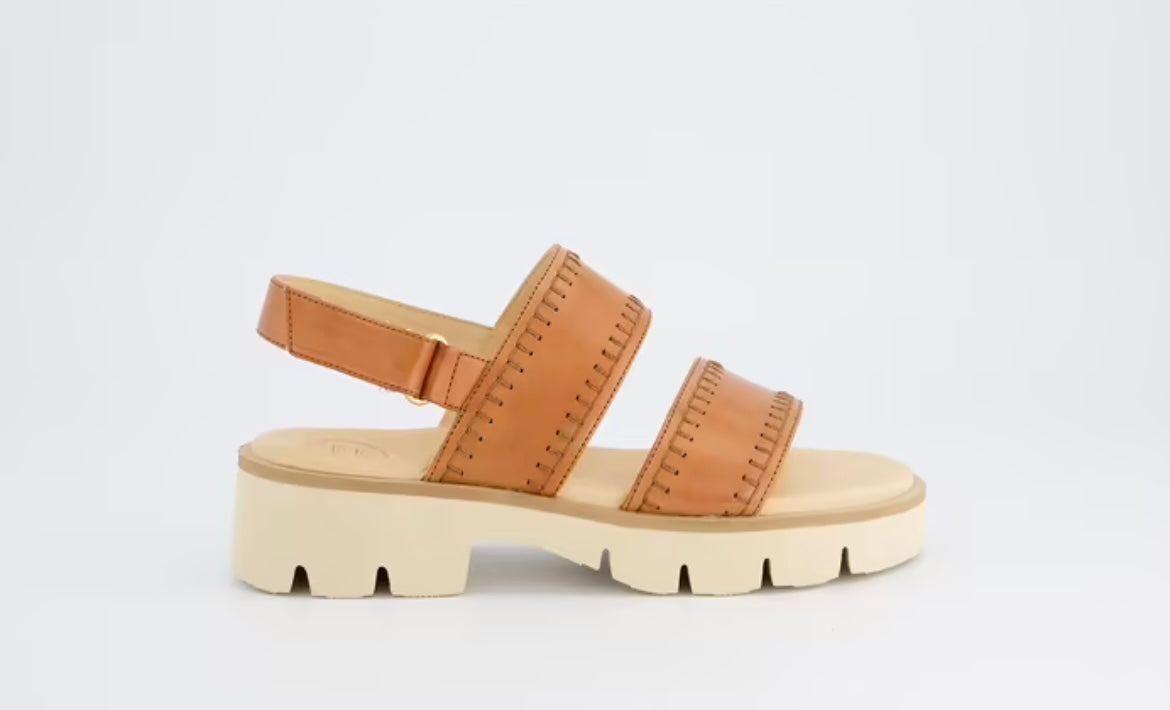 Paul Green tan leather sandals