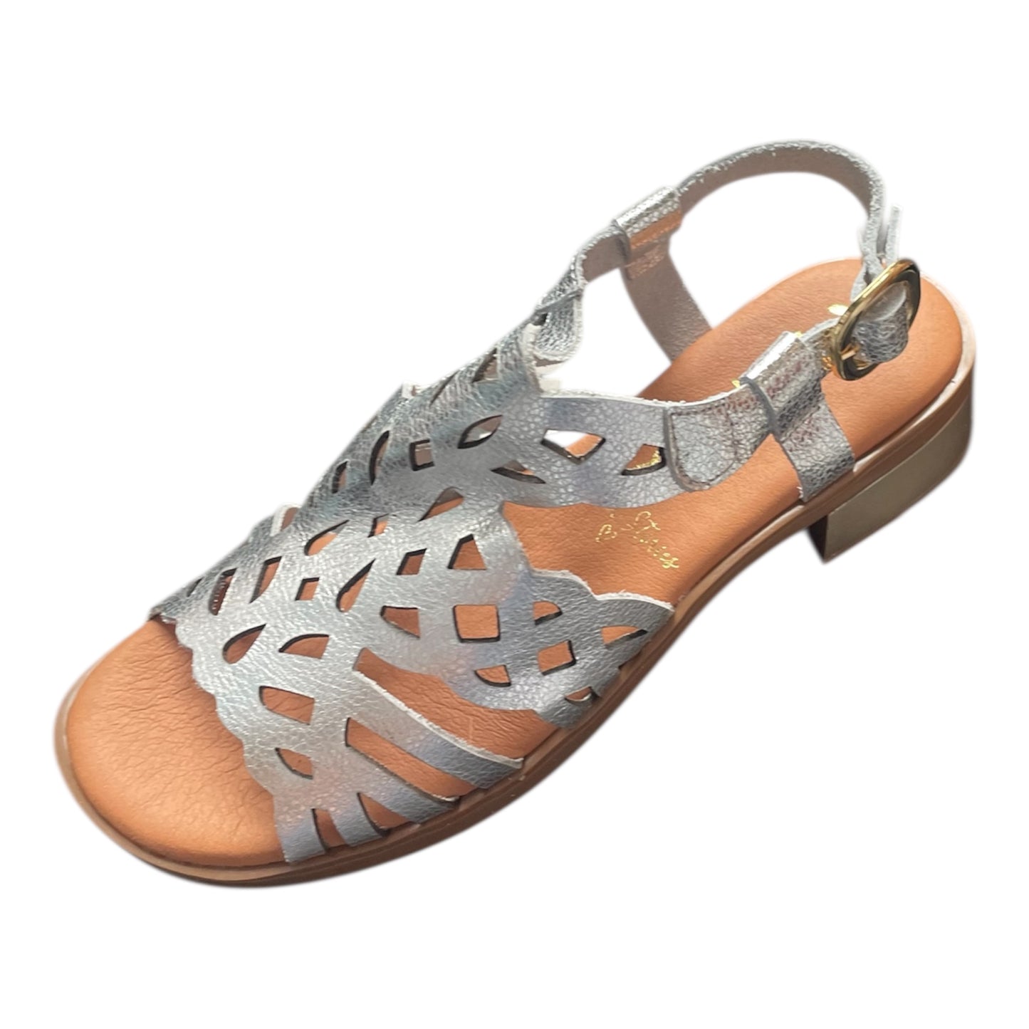 Marila silver leather sandals