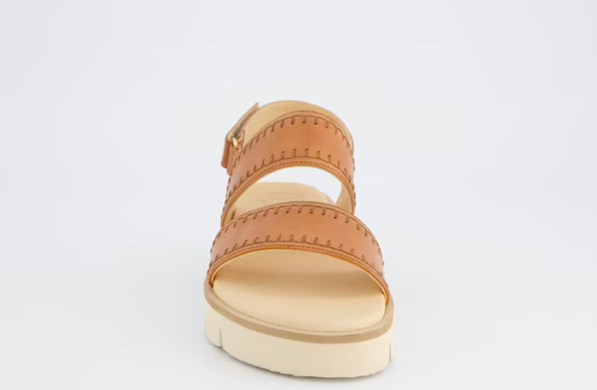 Paul Green tan leather sandals