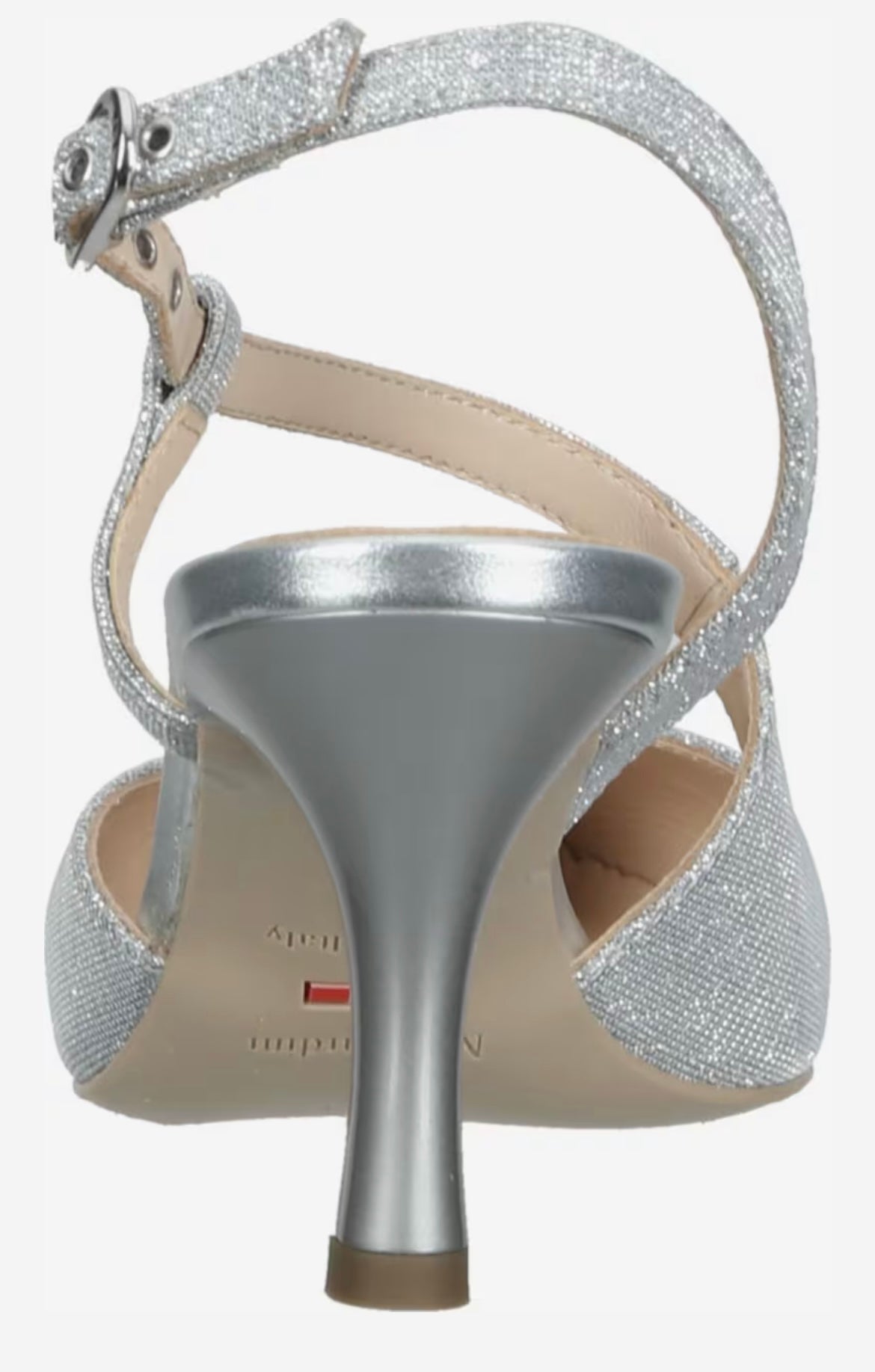 NeroGiardini silver heeled pumps
