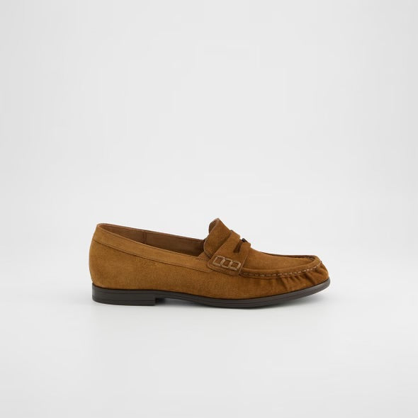 Paul green suede leather toffee loafer