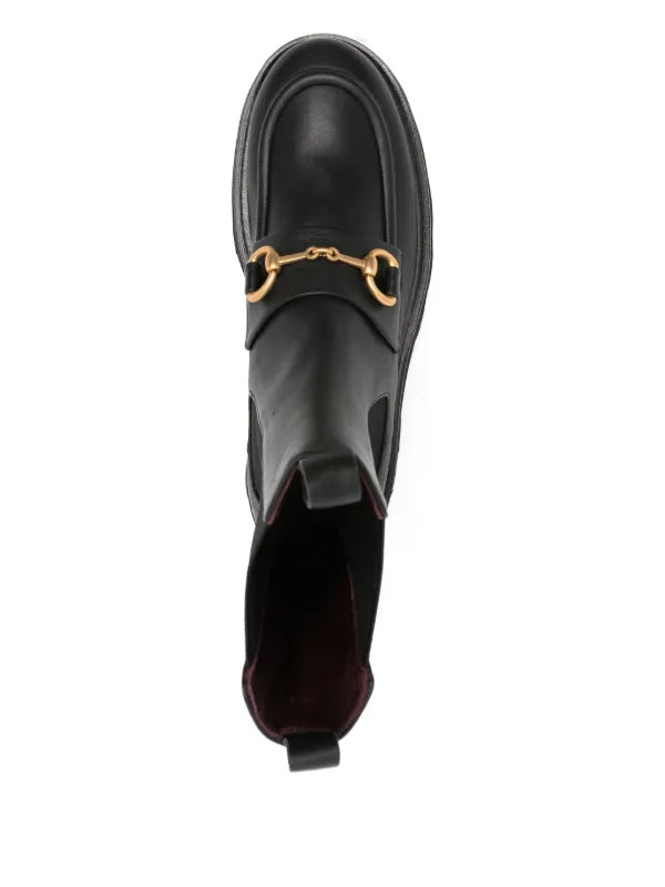 Pomme D’or black leather Chelsea boots