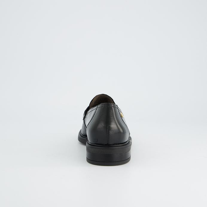 Paul Green brown soft patent leather loafers