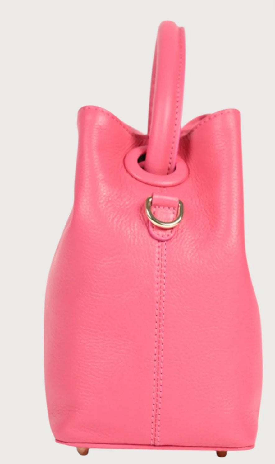 Alēo pink leather handbag