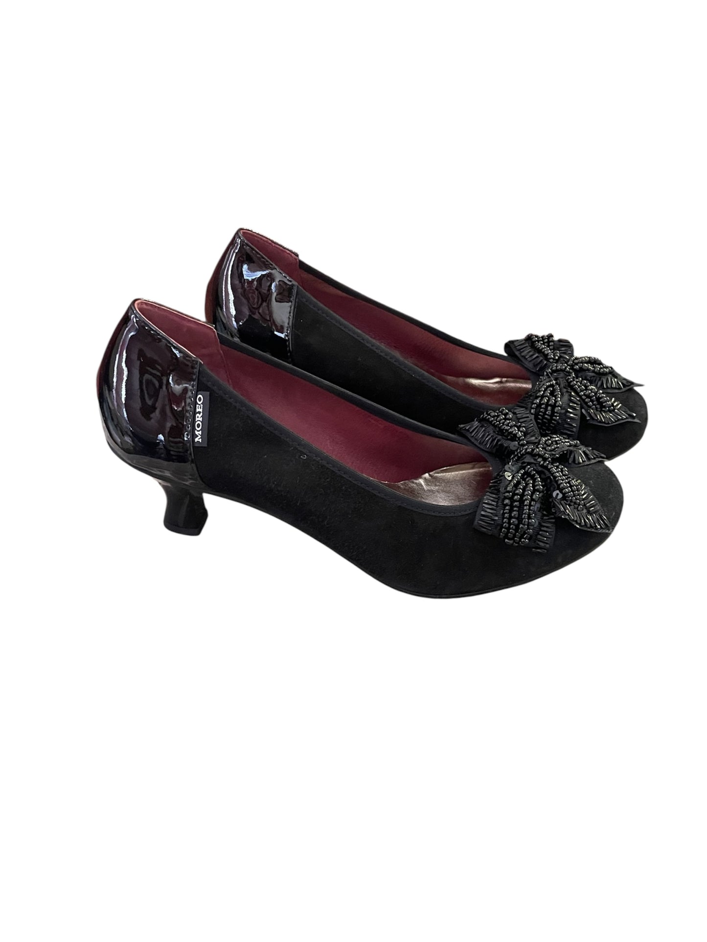 Marco Moreo black suede shoes