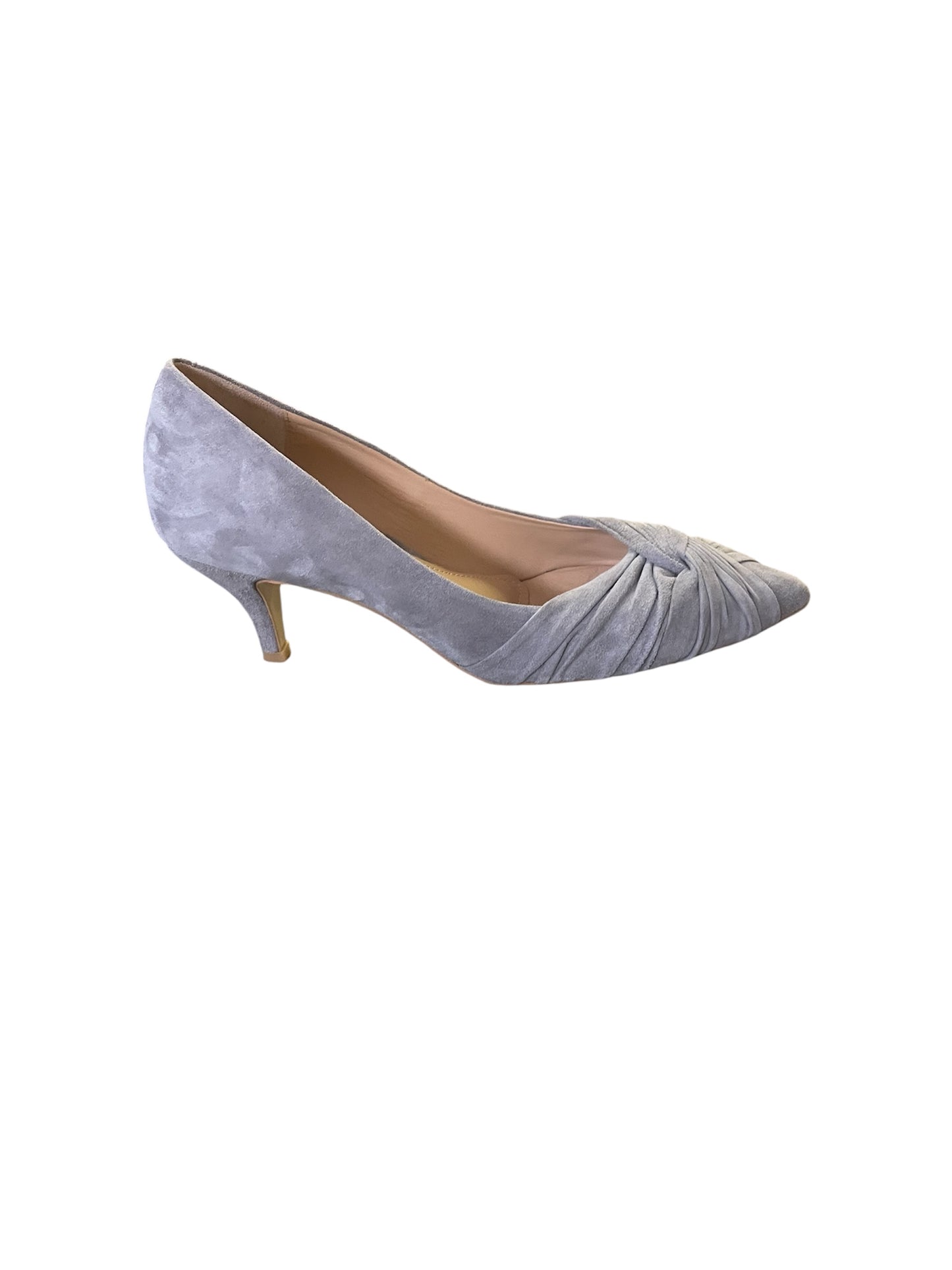 Perlato grey suede shoes