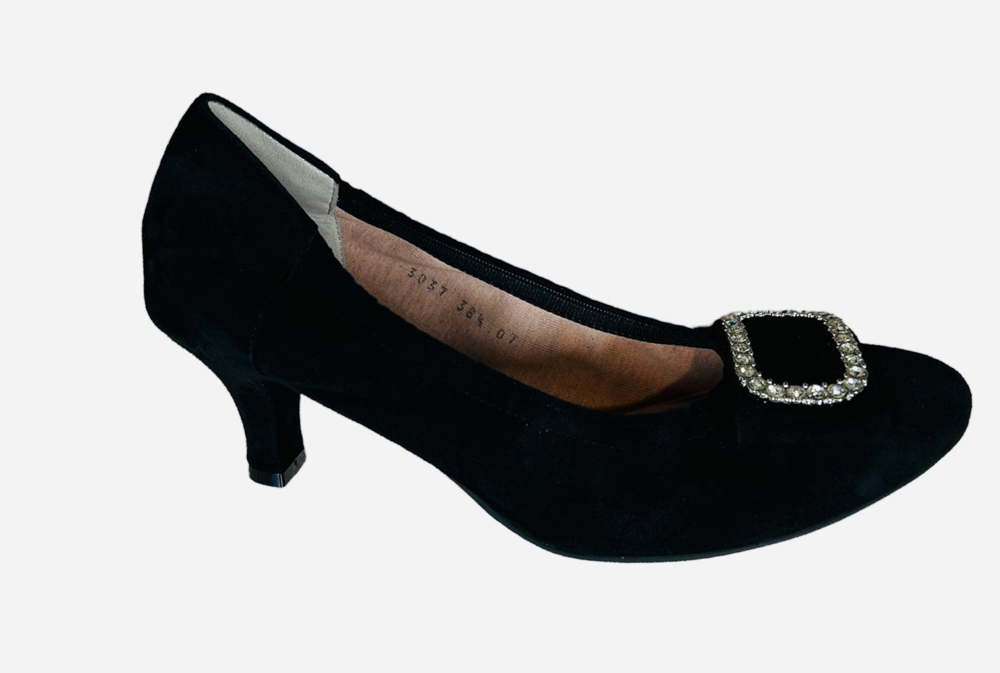 Le babe black suede pump - Melissakshoes