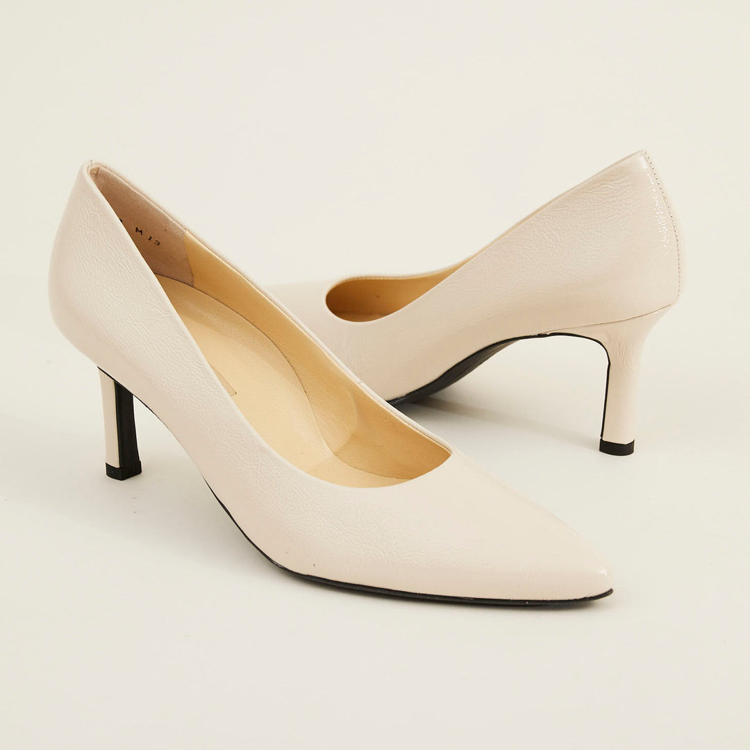 Paul Green ivory leather shoes