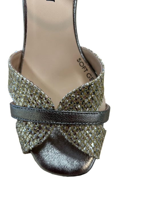 Marian glitter gold/silver platform sandals (Victoria Plata)
