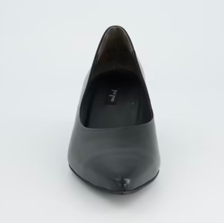 Paul Green black leather pump