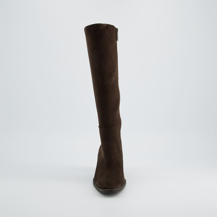 Paul Green brown suede knee high boots