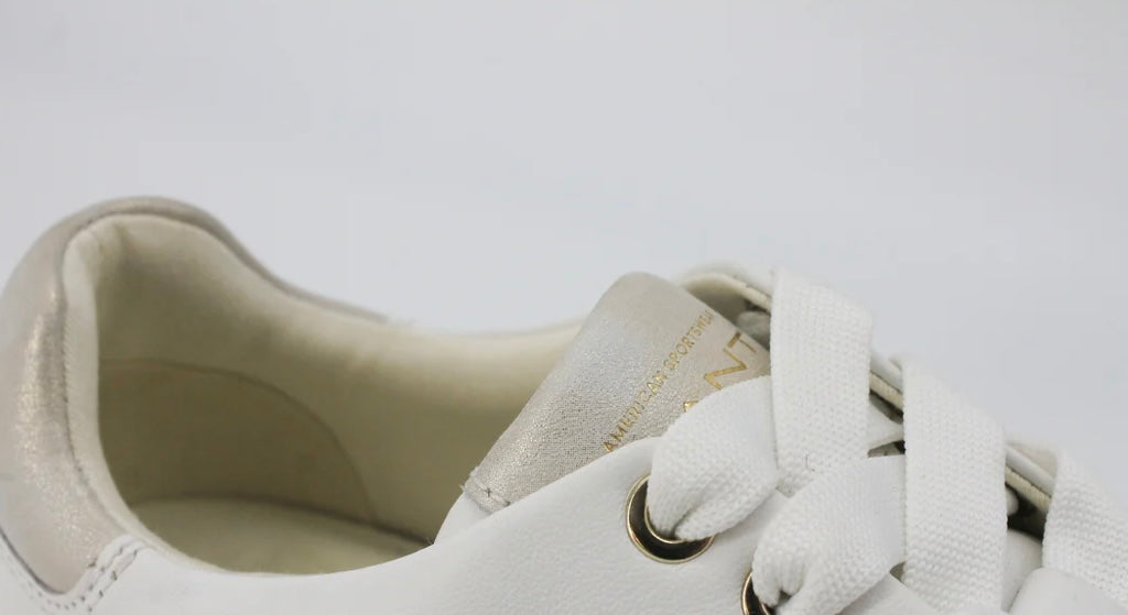 Gant white leather platform sneakers