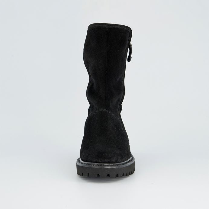 Paul Green black suede ankle boots