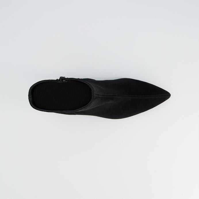 Paul Green black suede ankle boots