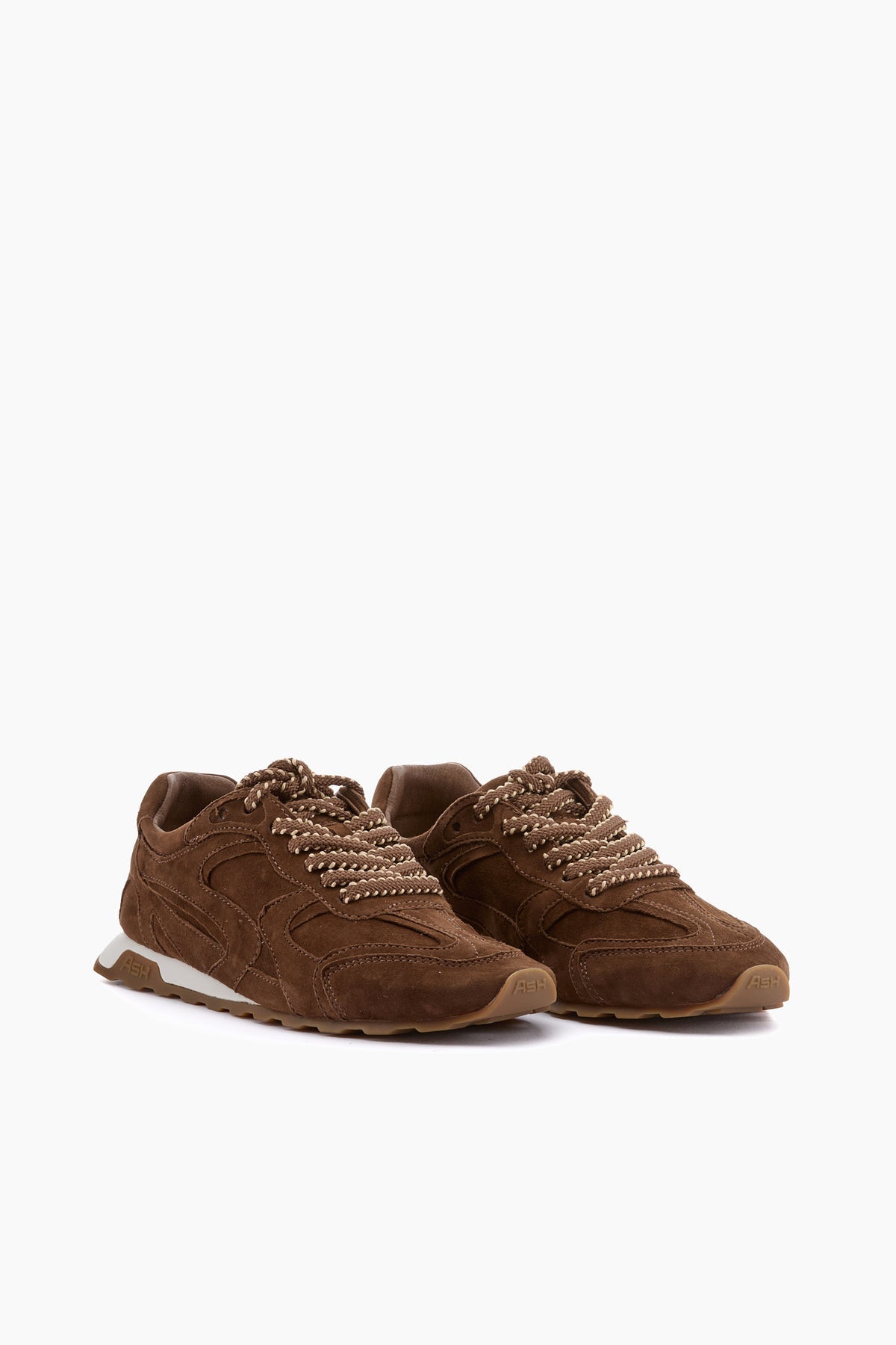 ASH brown suede sneakers