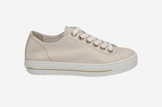 Paul Green beige leather sneaker