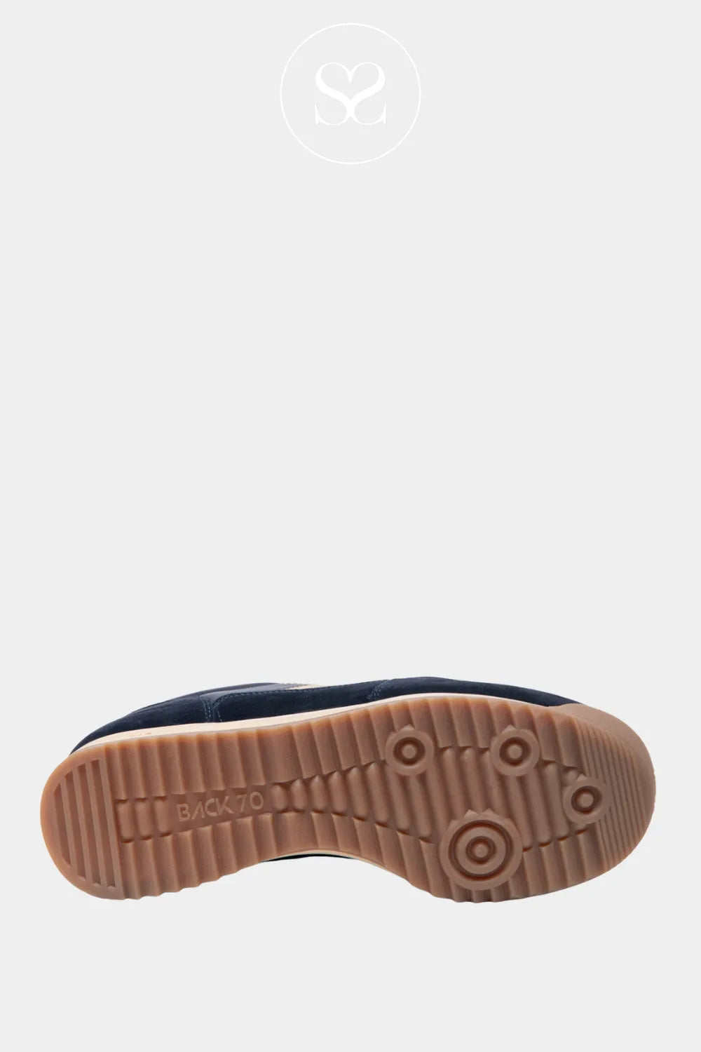 BACK 70 navy retro sneakers