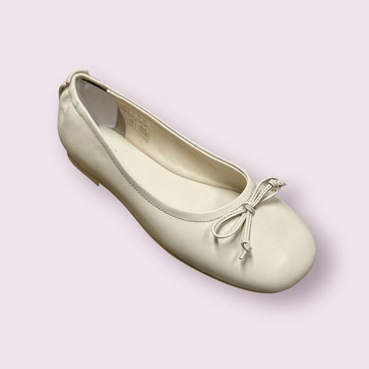 Gant cream leather ballerina flats