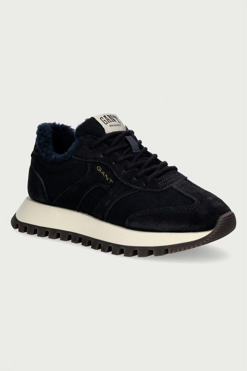 GANT Caffay Navy Suede Trainers