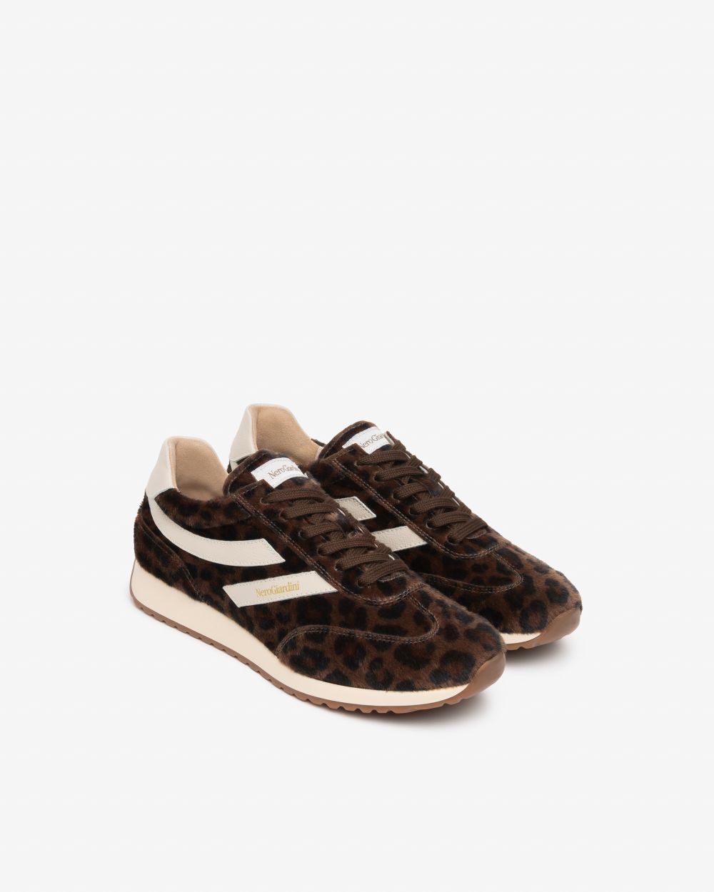 NeroGiardini leopard print sneakers