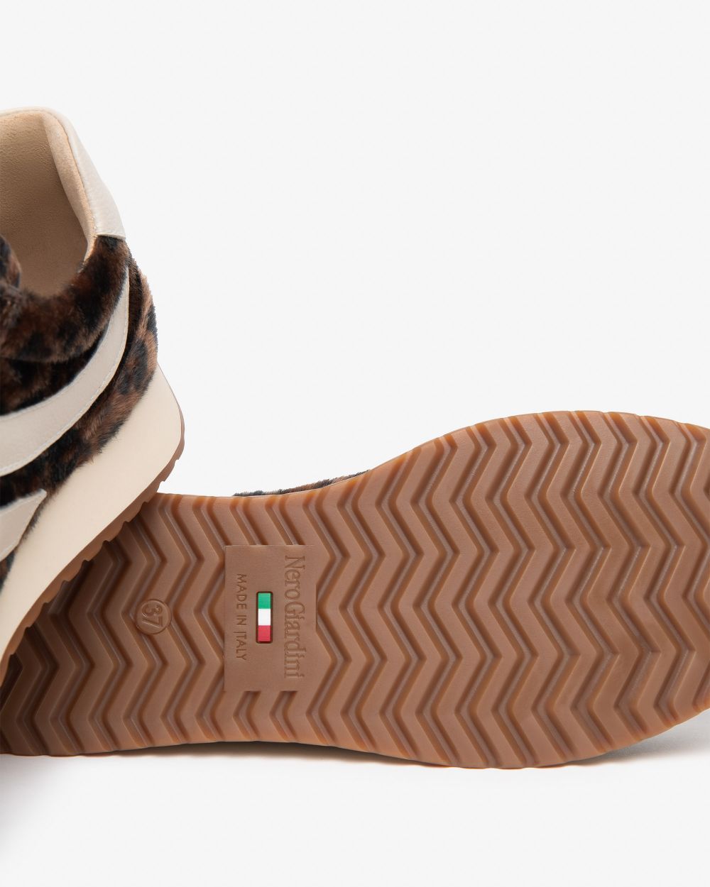 NeroGiardini leopard print sneakers