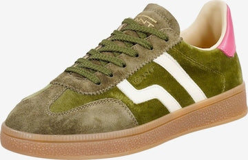 Gant olive green/rapture rose retro sneaker