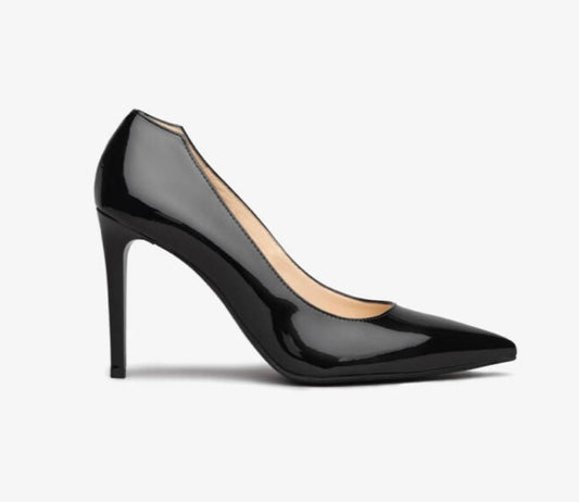 NeroGiardini black patent stilettos - Melissakshoes