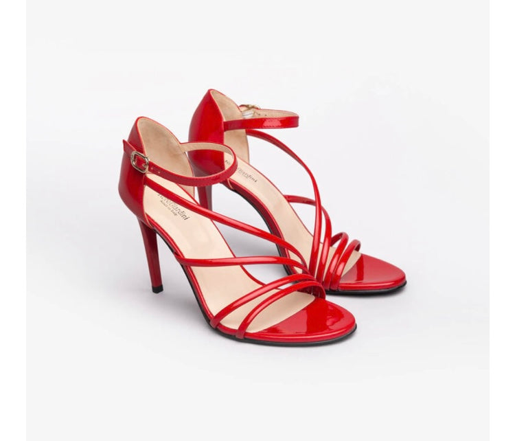NeroGiardini red patent sandal - Melissakshoes
