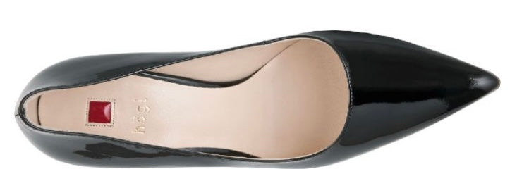 Hōgl black patent leather stilettos - Melissakshoes