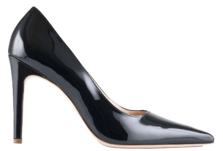 Hōgl black patent leather stilettos - Melissakshoes