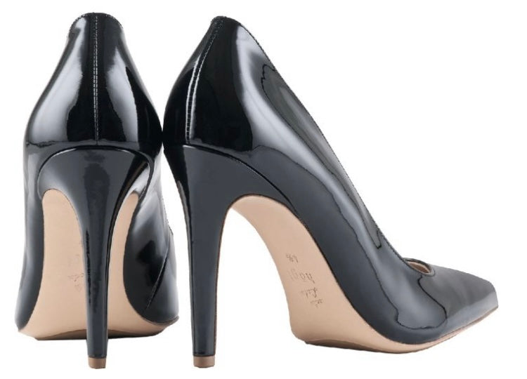 Hōgl black patent leather stilettos - Melissakshoes