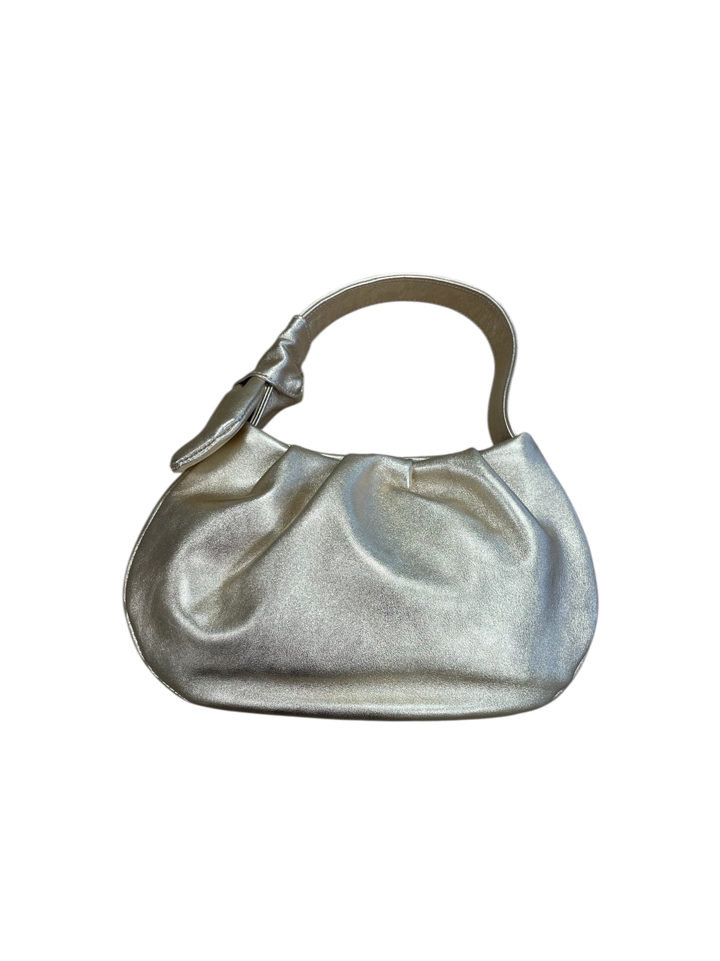 Marian gold leather handbag