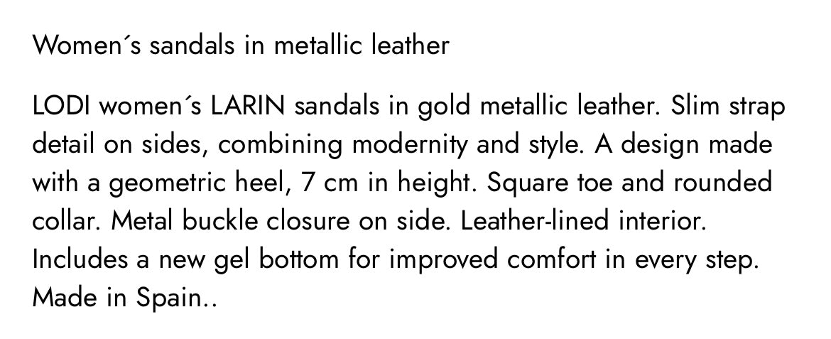 Lodi peep toe sling back gold sandals