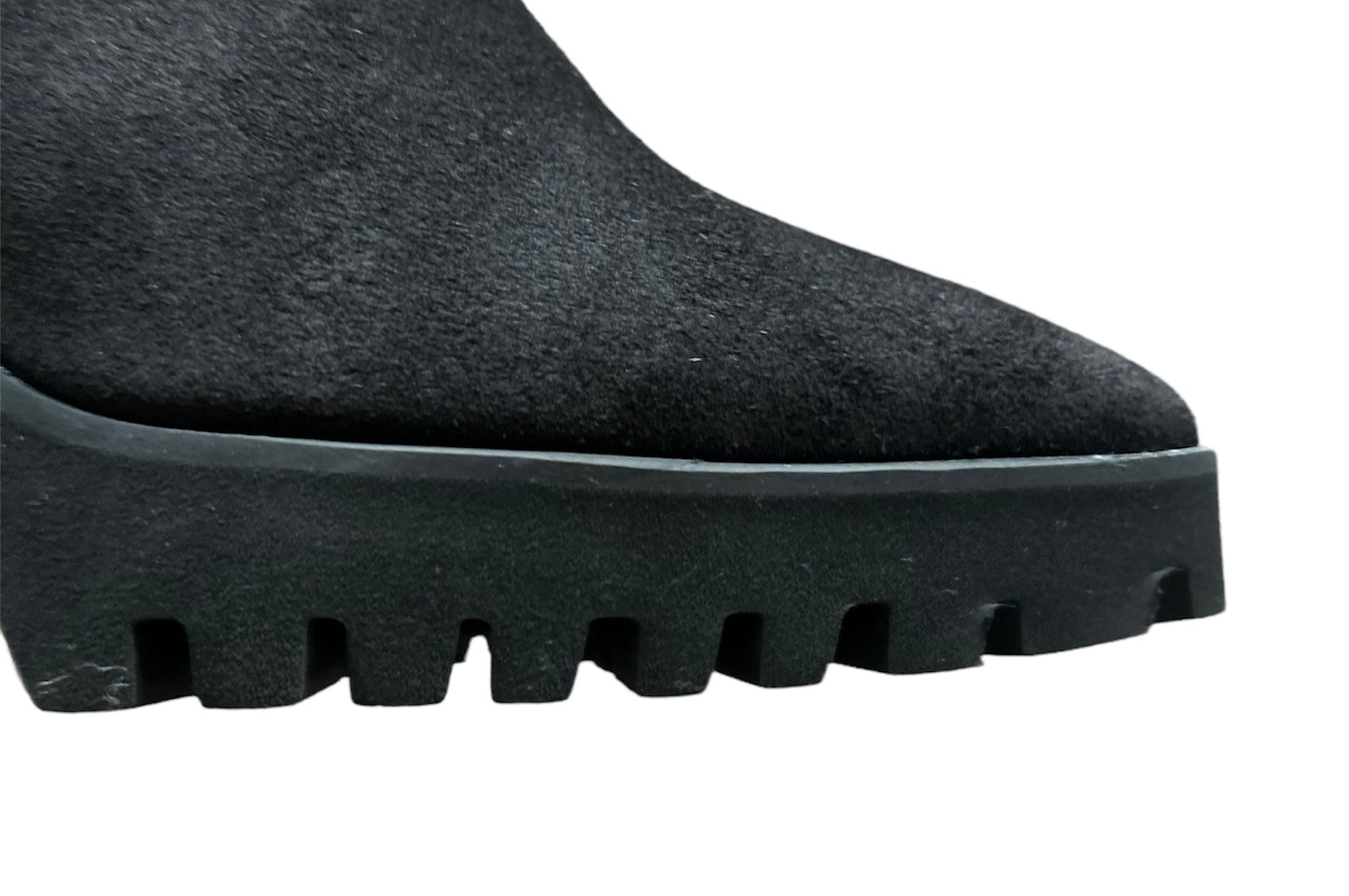 Marian black suede knee high boots - Melissakshoes