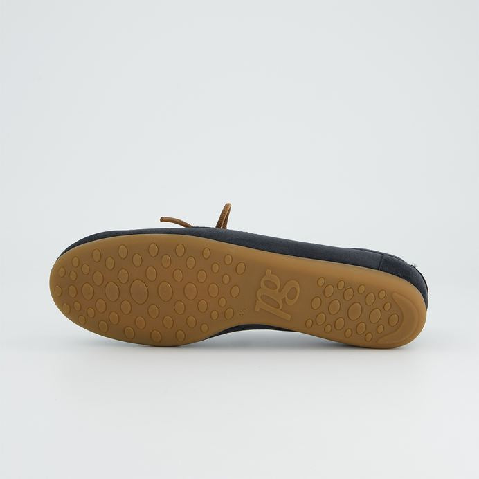 Paul Green navy suede loafers
