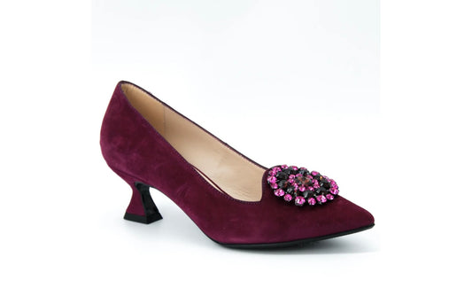 Marian plum   suede shoes