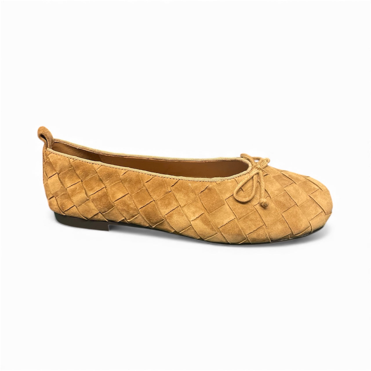 Pedro Anton tan suede ballerinas - Melissakshoes
