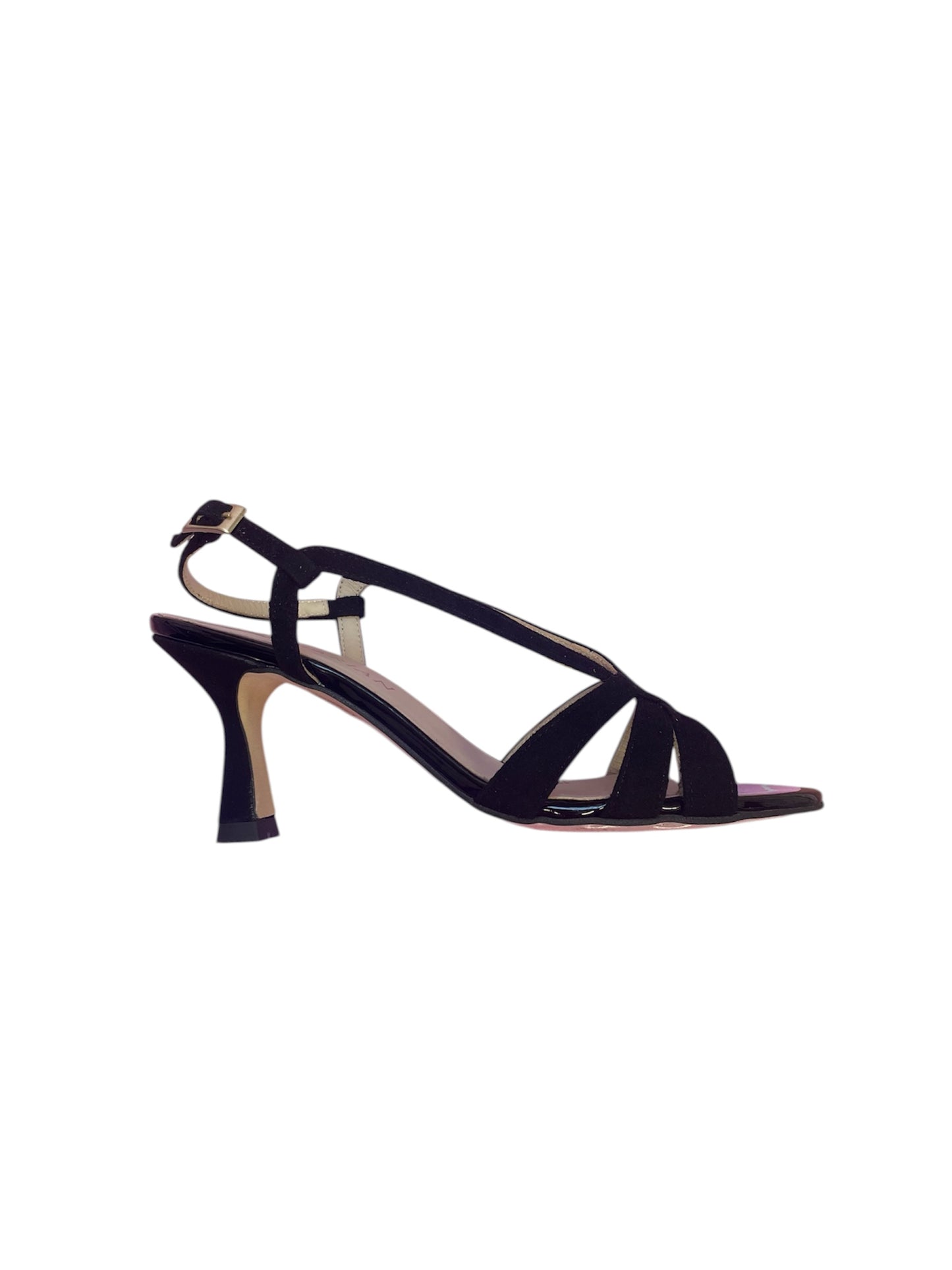Marian black suede sandals