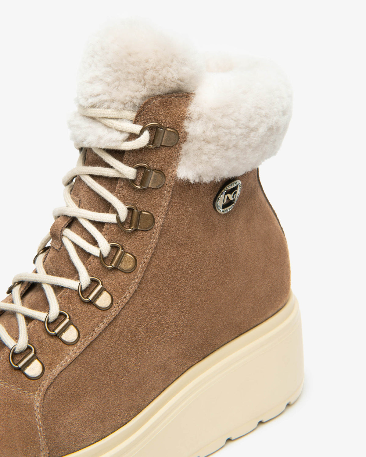 NeroGiardini tan suede ankle boots
