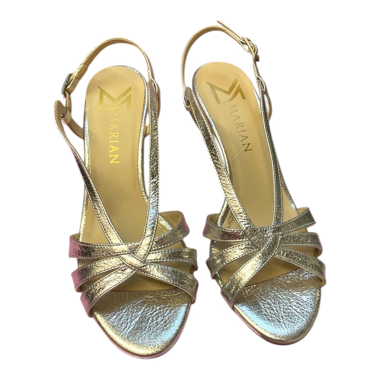 Marian silver leather sandals