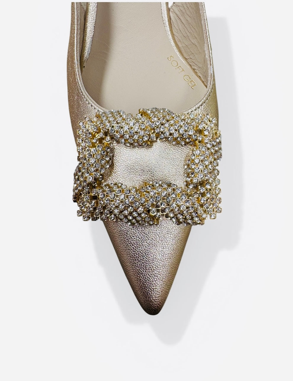 Marian gold slingbacks