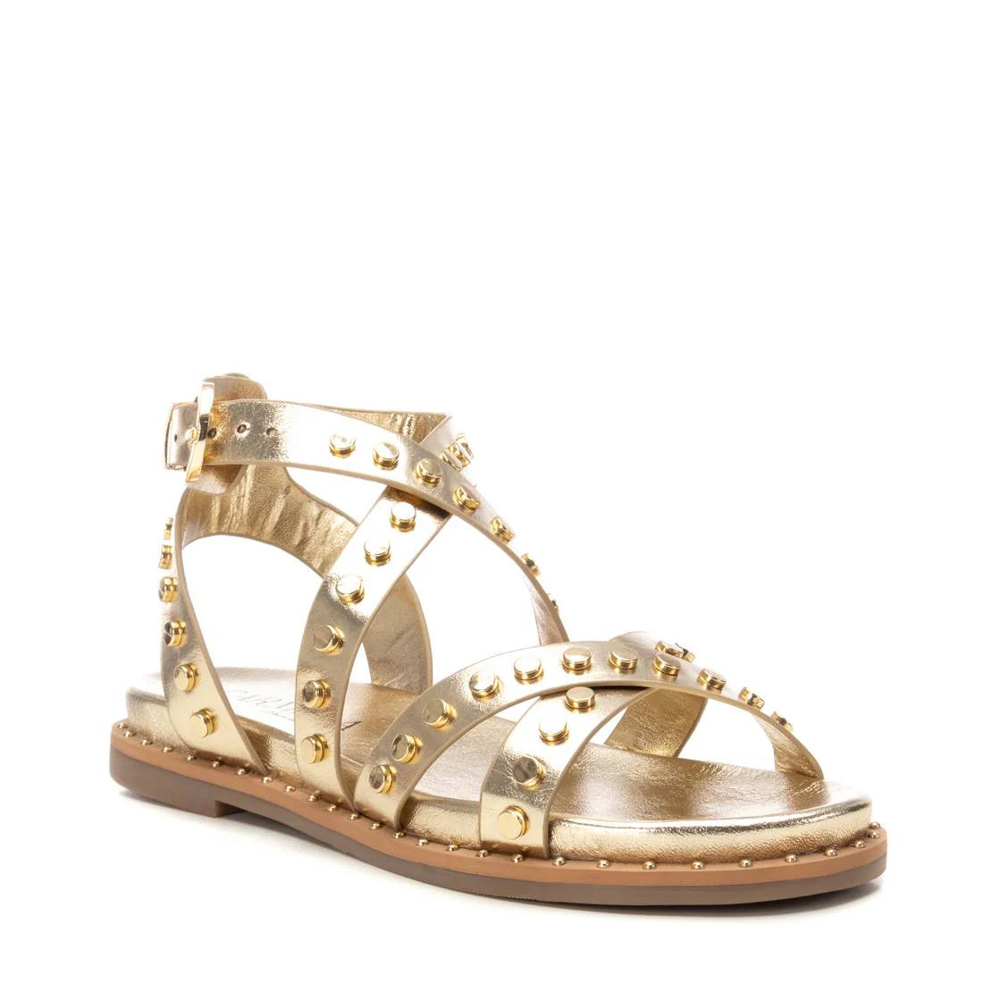 Carmela gold gladiator style sandal