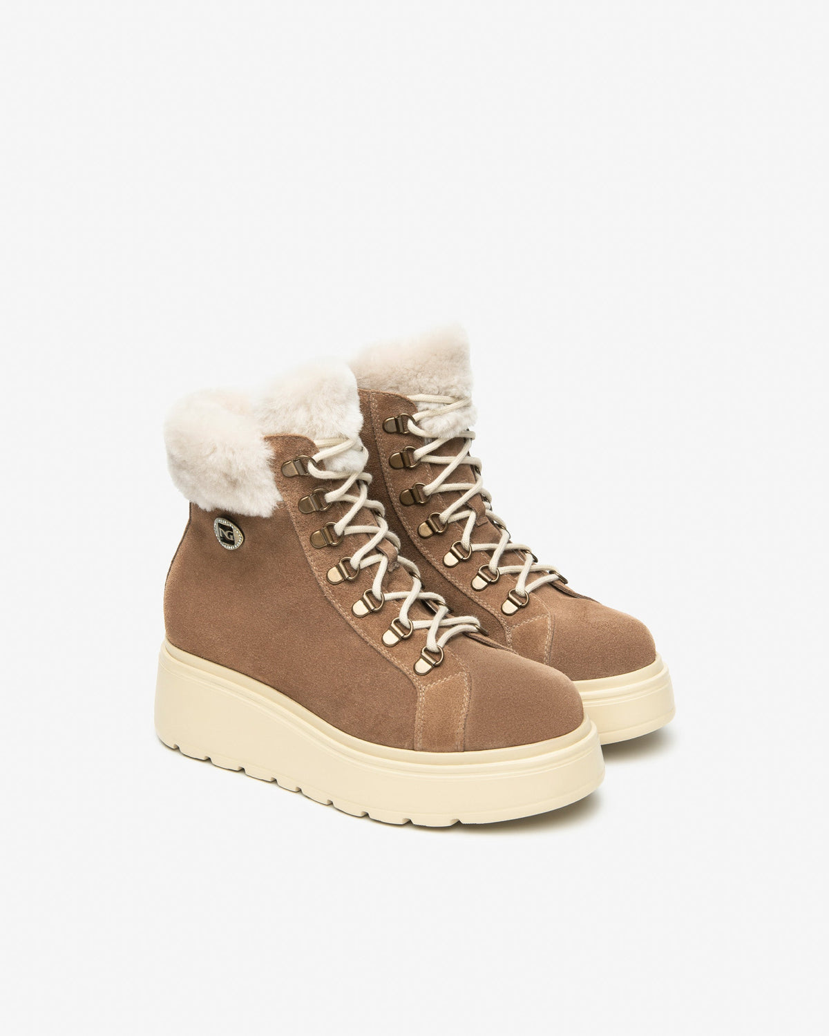 NeroGiardini tan suede ankle boots