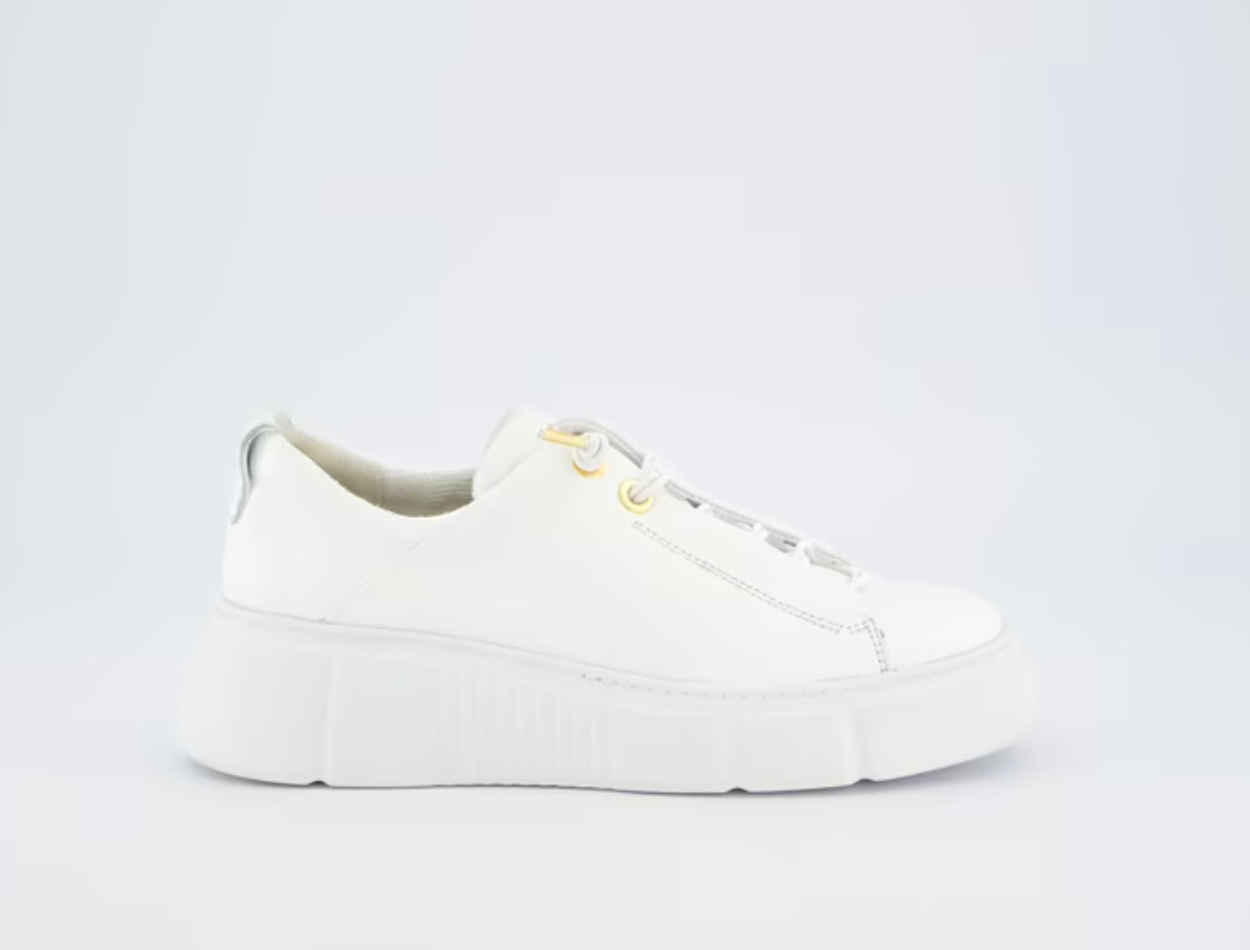 Paul Green white leather sneaker