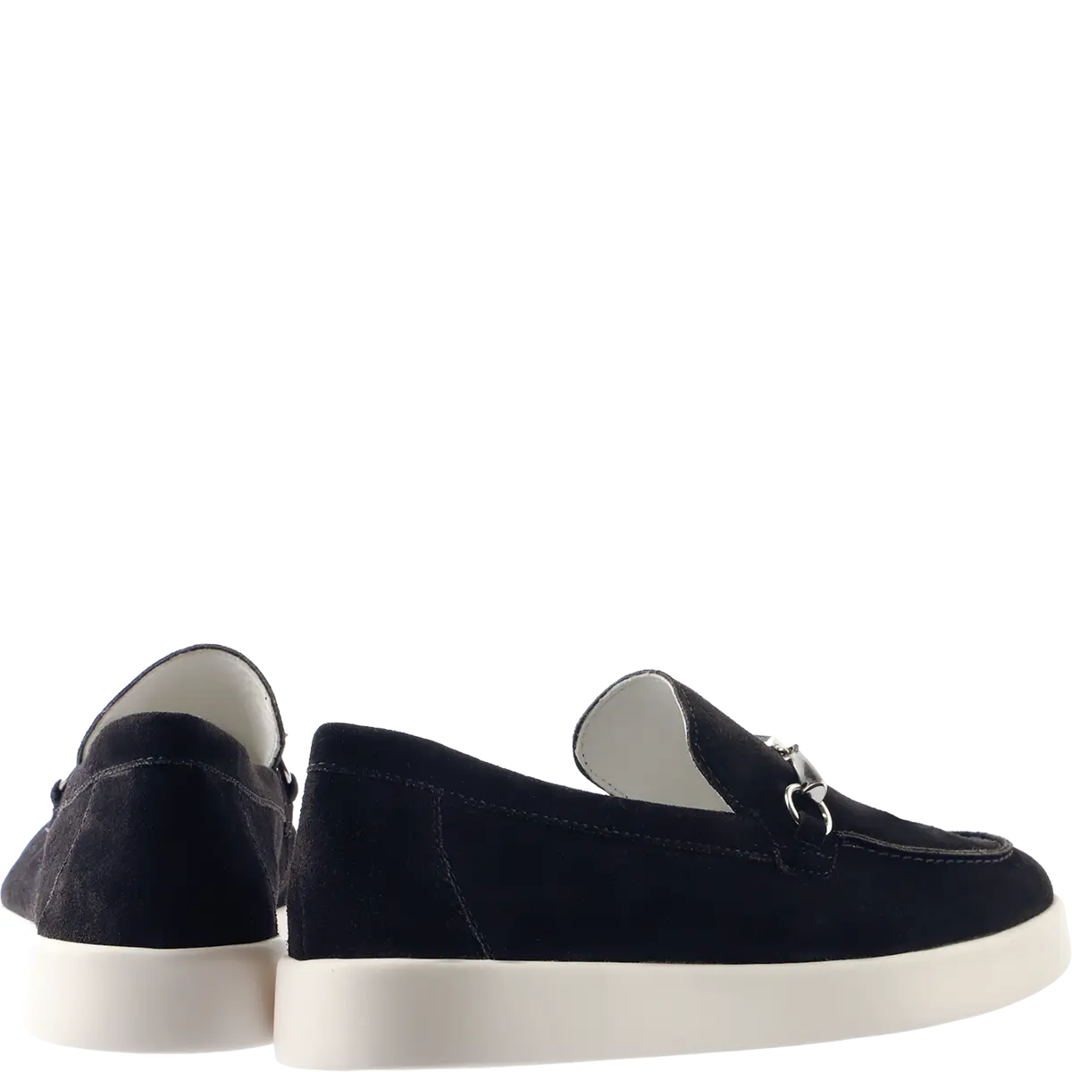 Hōgl navy suede loafers - Melissakshoes