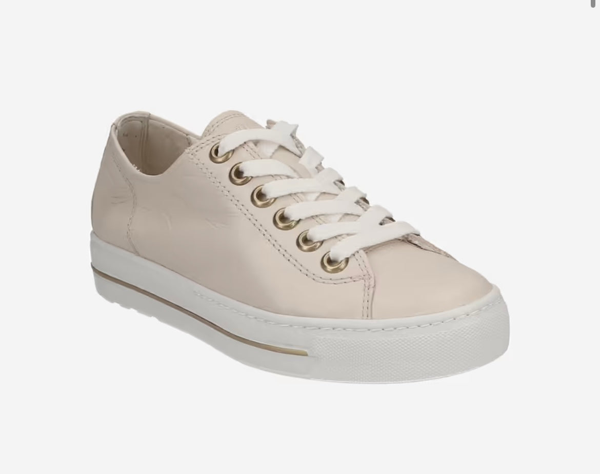 Paul Green beige leather sneaker